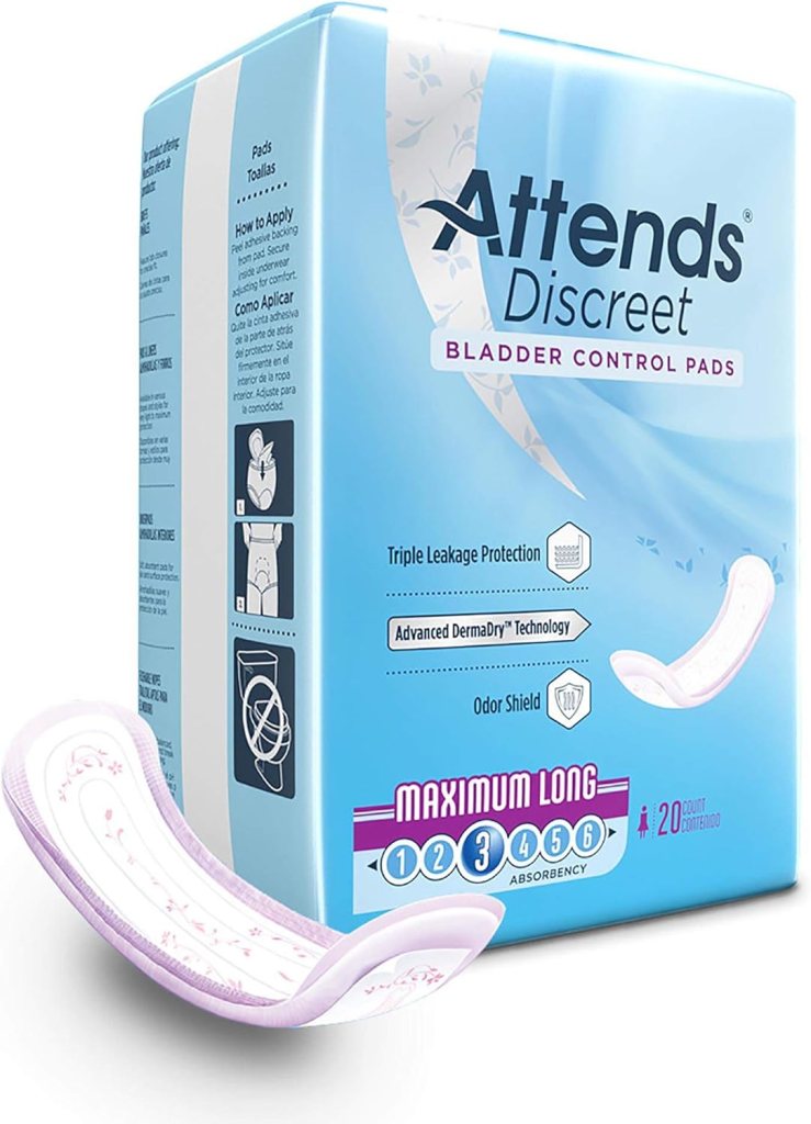 Attends Discreet Maximum Long Pads
