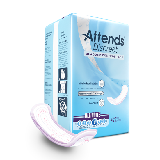 Attends Discreet Ultimate Pads