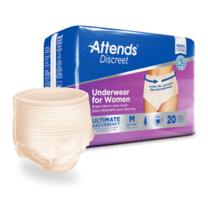 Attends Discreet Underwear, Female, S/M