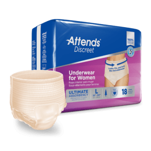Attends Discreet Underwear, Female, L