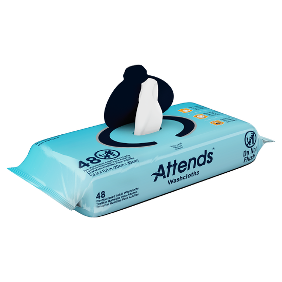Attends Washcloths Unscented