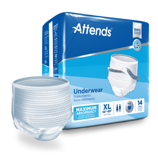 Attends Underwear, X-LARGE