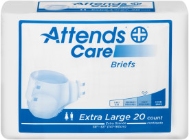 Attends Care Briefs, X-LARGE