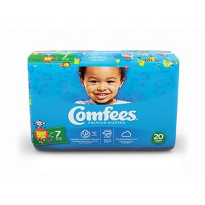 Comfees Baby Diapers - Size 7