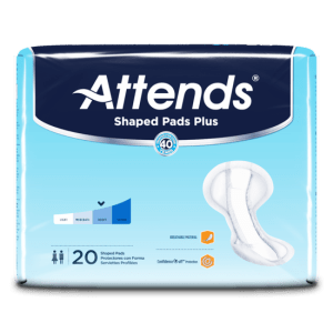 Attends Shaped Pads, Plus