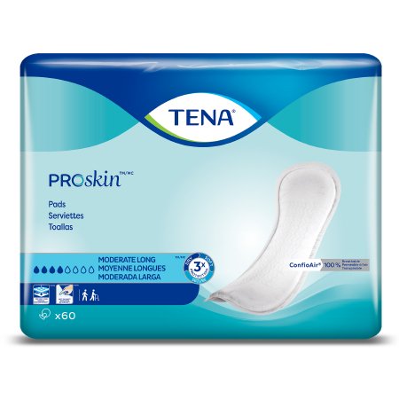 TENA ProSkin™ 12" Bladder Control Pads (Moderate)